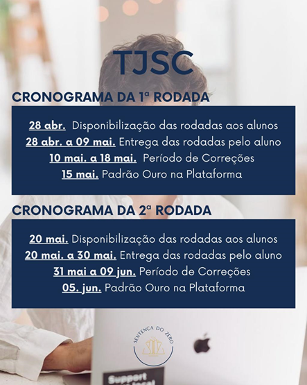 SEGUNDA FASE TJSC/FGV 2025 - AULAS DE FUNDAMENTOS + AULAS ESPECÍFICAS + CORREÇÃO PERSONALIZADA