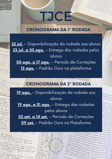 SEGUNDA FASE TJCE/FGV 2025 - AULAS DE FUNDAMENTOS + AULAS ESPECÍFICAS + CORREÇÃO PERSONALIZADA