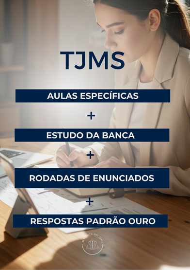 SEGUNDA FASE TJMS/FGV - AULAS ESPECÍFICAS + 2 RODADAS INÉDITAS: S/ CORREÇÃO PERSONALIZADA