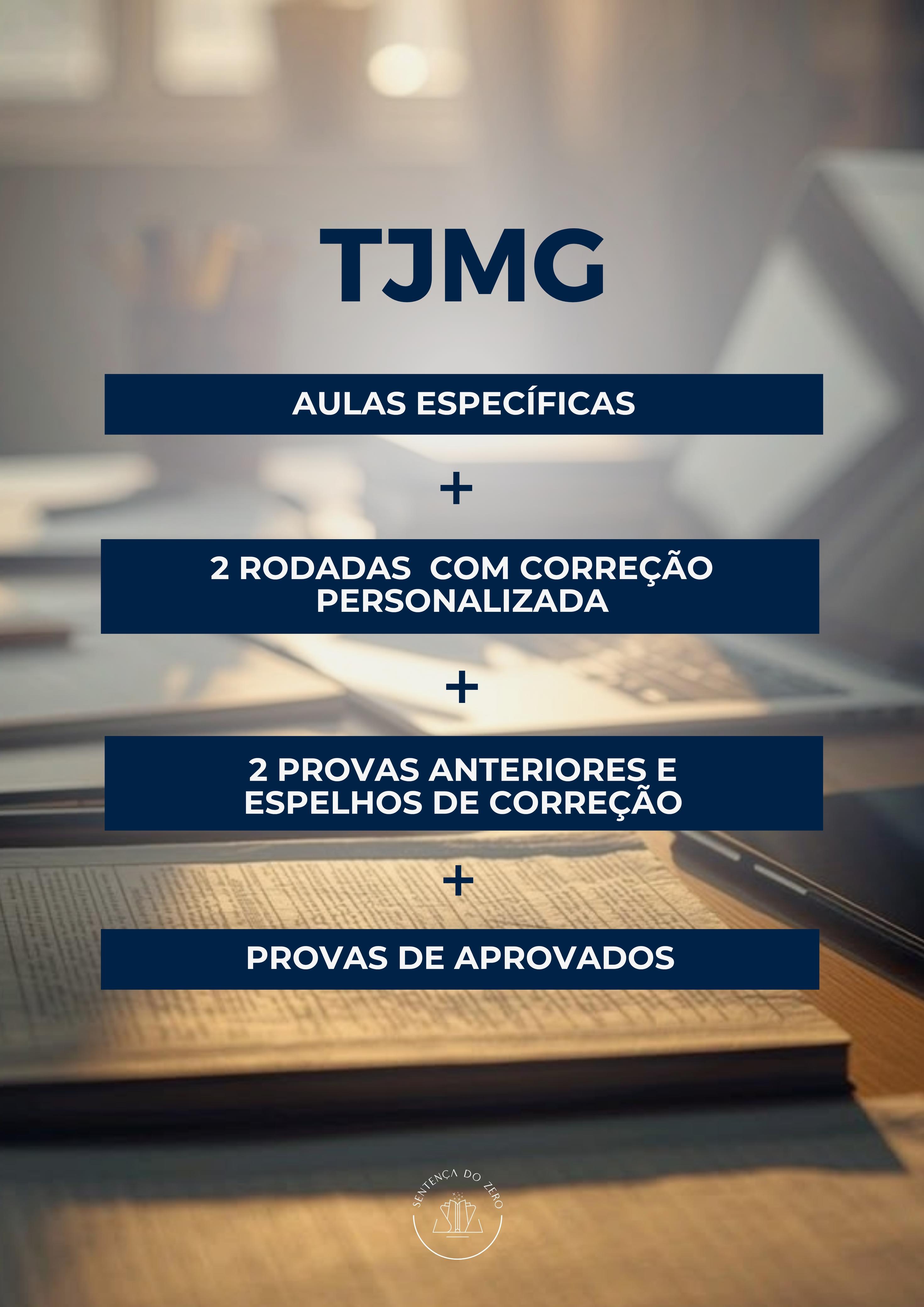 SEGUNDA FASE TJMG/2026 - AULAS ESPECÍFICAS + PESQUISA DA BANCA + CORREÇÃO PERSONALIZADA